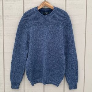 𝅺method Men’s Crewneck Sweater - Indigo Blue